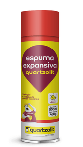 Espuma Expansiva Quartzolit 500ML Espuma Expansiva Quartzolit 500ML