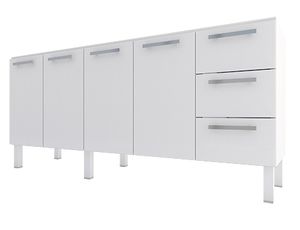 Gabinete de Aço Cozimax Vênus 1.80 metros Branco