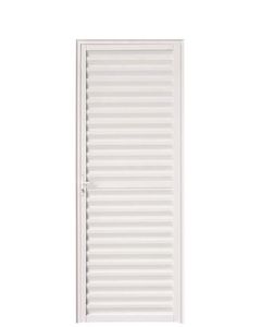 Porta CRV Veneziana Nobre 210X80 Branca