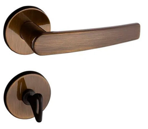 Fechadura Banheiro Concept Bronze Oxidado 401B Bx Bronze Oxidado-Pado