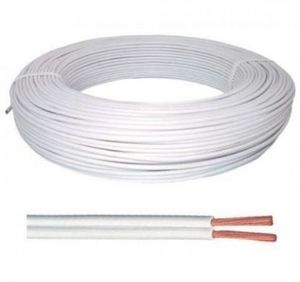 Fio Paralelo 2X2,5MM Branco Rolo