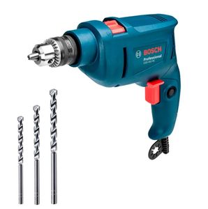 Furadeira Impacto Gsb 450 Re 220V Kit Com 3 Brocas
