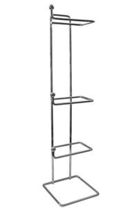 Suporte Para Papel Higiênico Triplo Cromado 292 - Duler
