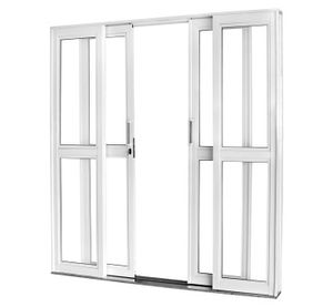 Porta Ideal De Correr Central 200x215 Branco Ref:993176- CRV