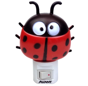 Luz Noturna Joaninha 1w Bivolt Amarela 3000K - Avant