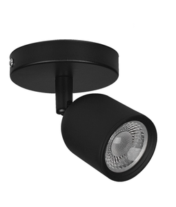 Spot Led Elegance Sobrepor 3000K 7W BIV Preto - Avant