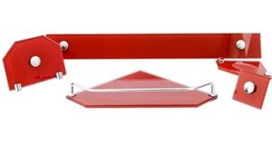 Kit Luxo Canto Vidro Vermelho -Vildrex