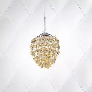 Pendente Cristal Pinha 1xG9 15 cm - Mais Luz