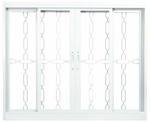 Janela Ideal 200x100 Com Grade Elo 4 Folhas 2 Fixas 992456