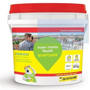 Impermeabilizante Super Manta Líquida Cinza Concreto 12Kg