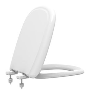 Assento Sabatini Polipropileno  Soft Close Branco - Tupan