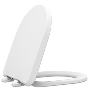Assento Luna Speciale Polipropileno  Soft Close Branco - Tupan