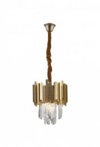 Lustre Midas Gold Redondo 40cm - Blumenau