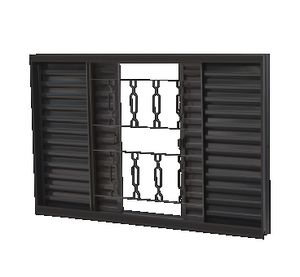 Veneziana Econômica Standard 4 Folhas -2 Folhas Fixa Grade Elo 1x1 R12 7021 - CRV