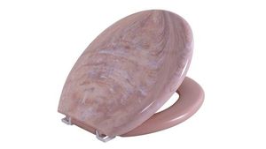Assento Sanitário Almofadado Mais Cor Marmori Rose