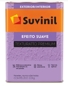 Textura Efeito Suave 22KG Branco - Suvinil