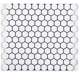 Pastilha De Porcelana Hexagonal - Artico - Atlas