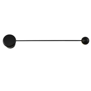 ARANDELA COMPASS PRETO MAX 2700K 5W 341240374 ARANDELA COMPASS PRETO MAX 2700K 5W 341240374