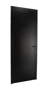 Porta CRV Nobre Lambri 1F Black 80X2.15 Direita