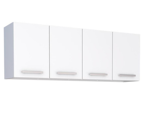 Armário Aéreo de Cozinha 4 Portas Vênus Flat 160 Cozimax Branco
