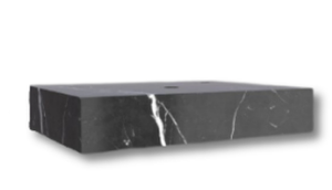 Bancada Porcelanato Peri 80 Preta – Cozimax