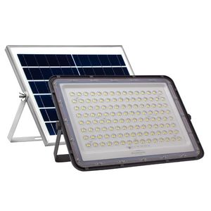 Refletor LED SOLAR 100W IP66 6.500K - Preto | Blumenau