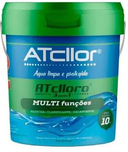 Cloro Para Piscina Multi 3 em 1 Com 10kg