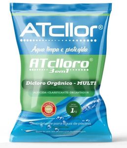 Cloro Para Piscina 3 em 1 Com 1kg