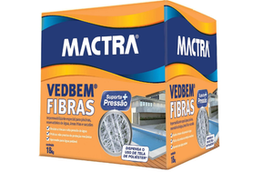 Argamassa Polimérica Flexível VedBem Fibras 18 kg Impermeabilizante - MACTRA