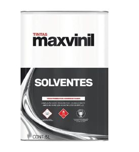 Solvente 5 Litros Aguarrás -  Maxvinil