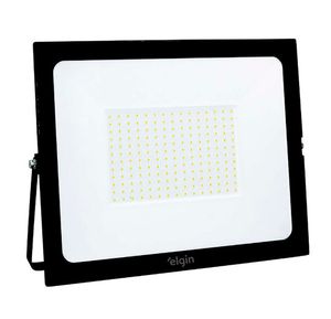 Refletor Led 200 6500K Preto - Elgin