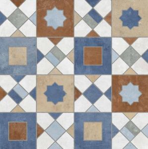 Porcelanato 60x60 Marroquinho Mix Natural 1,77Metros - Ceusa