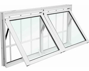 Maxim-ar Alumínio Nobre 2 Folhas 100x50 Com Grade branca - CRV