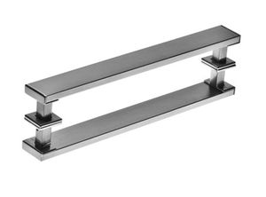 Puxador Duplo Genebra 300MM Polido - Hastvel