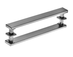 Puxador Duplo Genebra 300MM Escovado - Hastvel