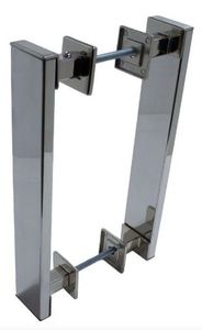 Puxador Duplo Genebra 600MM Polido - Hastvel