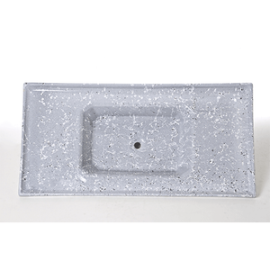 Pia de Fibra 119x49cm Cinza – Indimel Ref: 180423