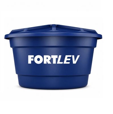 Caixa d'Água Polietileno 500L Azul com Tampa - Fortlev Caixa d'Água Polietileno 500L Azul com Tampa - Fortlev