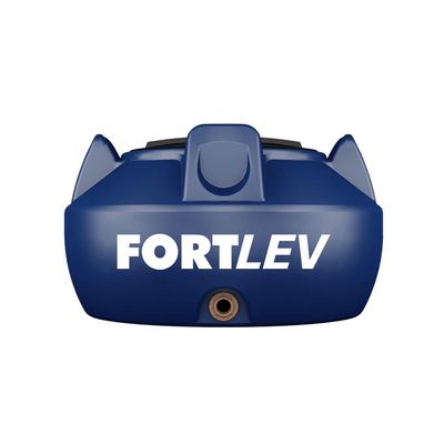 Tanque de Polietileno 1000L Azul com Tampa de Rosca - Fortlev