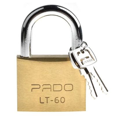 Cadeado de Latão Tradicional 60mm LT-60 - Pado