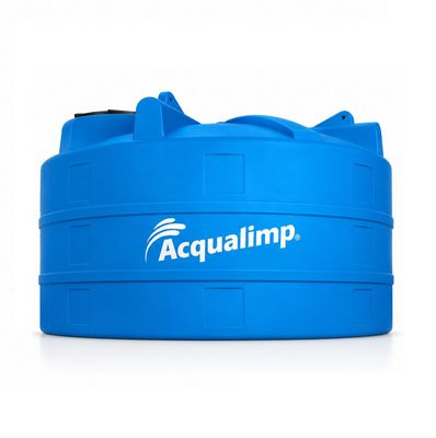 Tanque d'Água Polietileno 10.000L Azul - Acqualimp Tanque d'Água Polietileno 10.000L Azul - Acqualimp