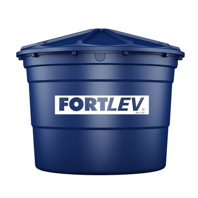 Caixa d'Água Polietileno 5000L Azul com Tampa - Fortlev Caixa d'Água Polietileno 5000L Azul com Tampa - Fortlev