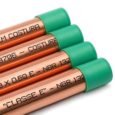 Tubo de Cobre Classe E 54mm - 5 Metros Tubo de Cobre Classe E 54mm - 5 Metros