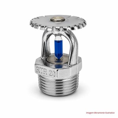 Sprinkler para Cima Cromado RTR 141°C  3/4