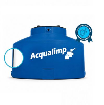 Caixa d'Água Água Protegida 1000L Azul - Acqualimp Caixa d'Água Água Protegida 1000L Azul - Acqualimp