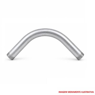 Curva Ferro Zincado 90° X        3/4
