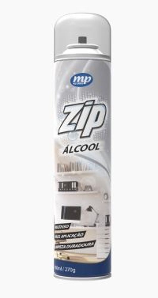 Álcool Spray Zip 400ml My Place