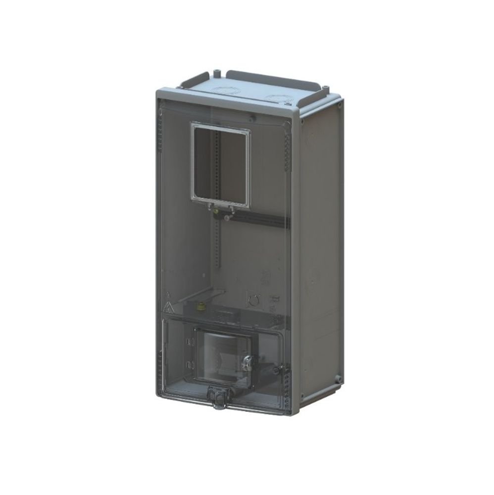 Caixa para Medidor Trifásico CMD3 P6 Visor Vidro