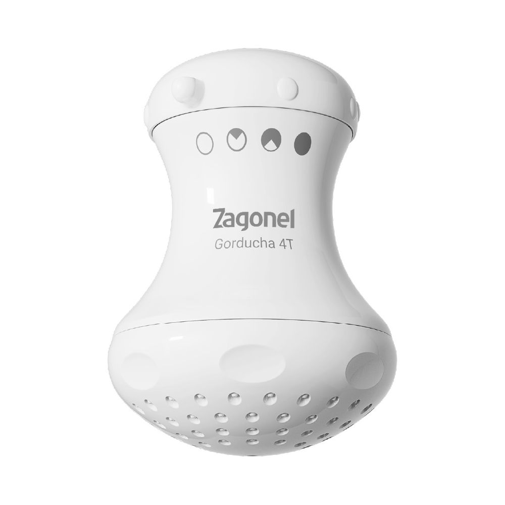 Ducha Gorducha 4 Temperaturas 5700W 220V Branca Zagonel