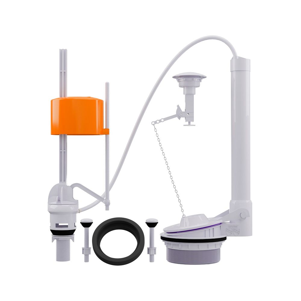 Kit Completo para Caixa Acoplada Egaflush Modelo Superior